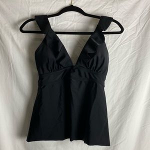 NWOT Kona Sol - Ruffle V-Neck Open Back Tankini